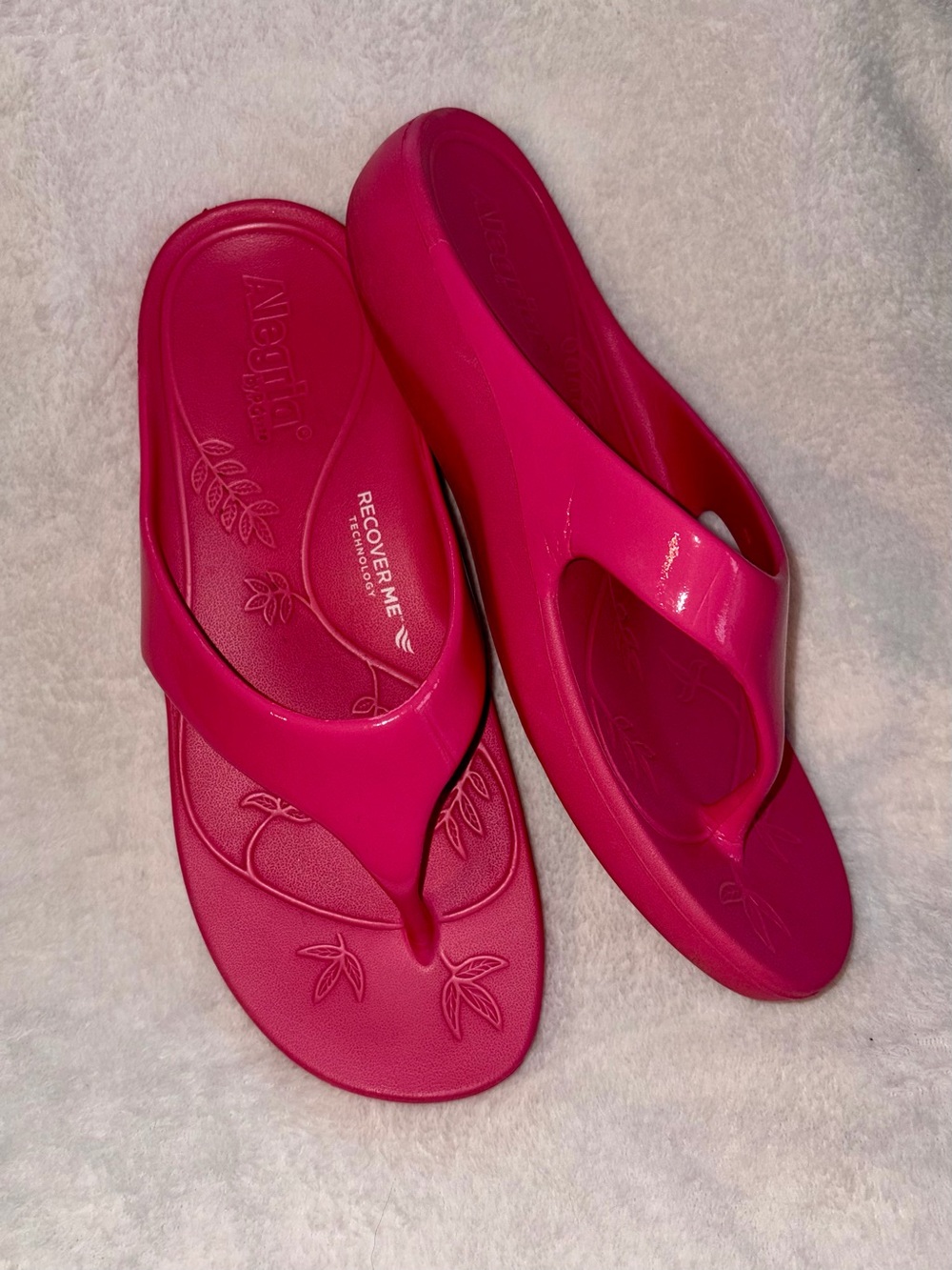 ALEGRIA Recover Me Thong Sandals Sz 10